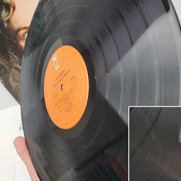 Ted Nugent Cat Scratch Fever Vinyl Record 1977 LP Original JE 34700 VG+ - Picture 8 of 11